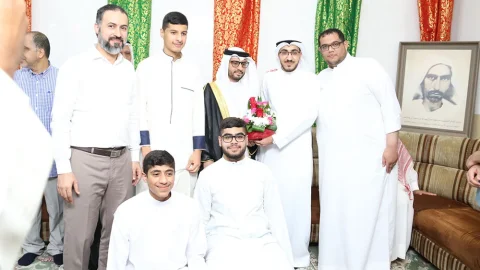 منتسبي الذِّكر الحكيم يباركون للدكتور علي إبراهيم عقد قرانه