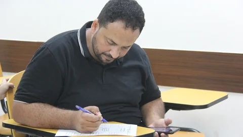 اليوم الثَّاني من تقييم الطلبة المسجّلين للدورة المنتظمة 2023م