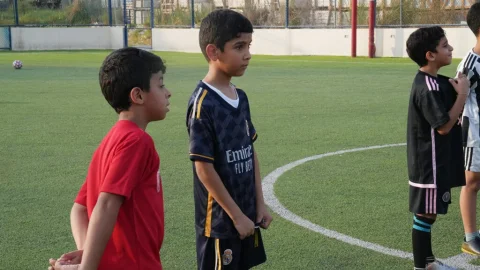 التَّغطية المُصوَّرة لتعليم كرة القدم في البرنامج الصَّيفي